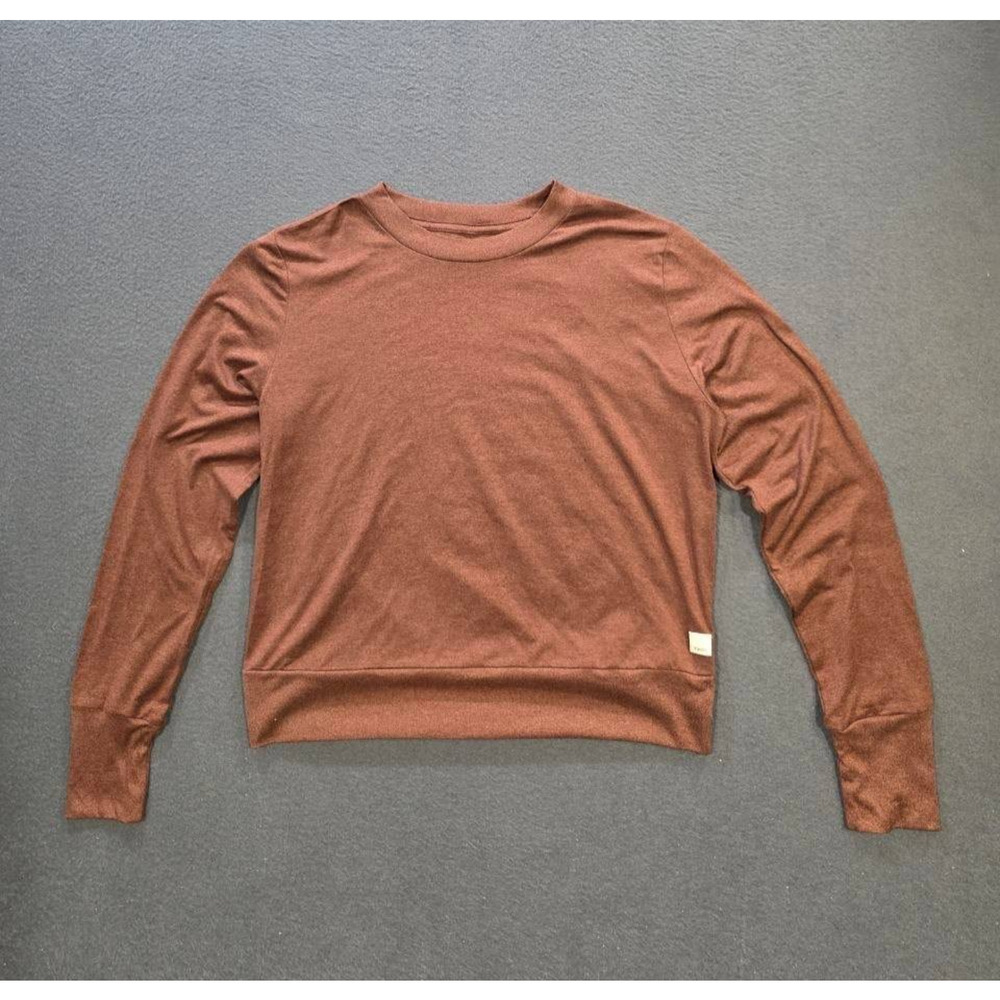 Vuori Daydream Crew Long Sleeve Y2K top Athleisure Everyday Sweatshirt M A011056 - Picture 2 of 6